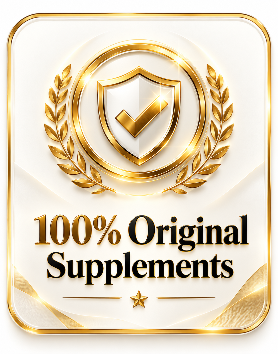 100% Original Supplements